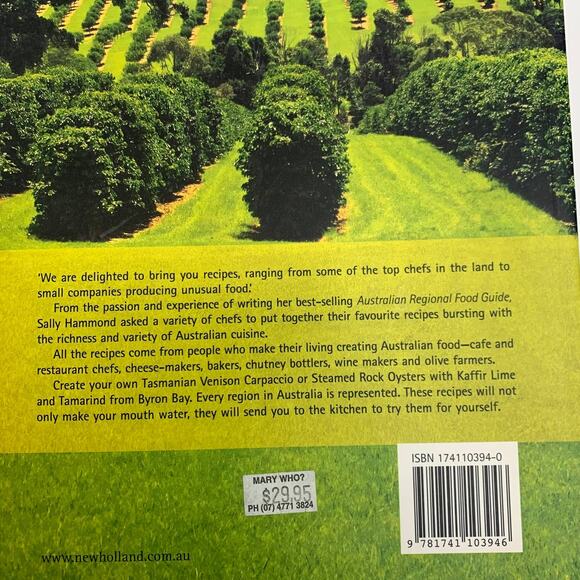 Australian Regional Food The Best Chef's Recipe Sally Hammond - Picture 2 of 7